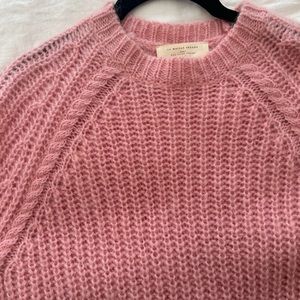 Sezane Pink Sweater